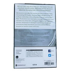 NIV Couples Devotional Bible-Chocolate/Silver Duo-Tone -Books Shop 210 0160 7