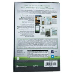 NIV Zondervan Study Bible, Personal Size Leathersoft, Light Blue/Turquoise -Books Shop 210 0167 5