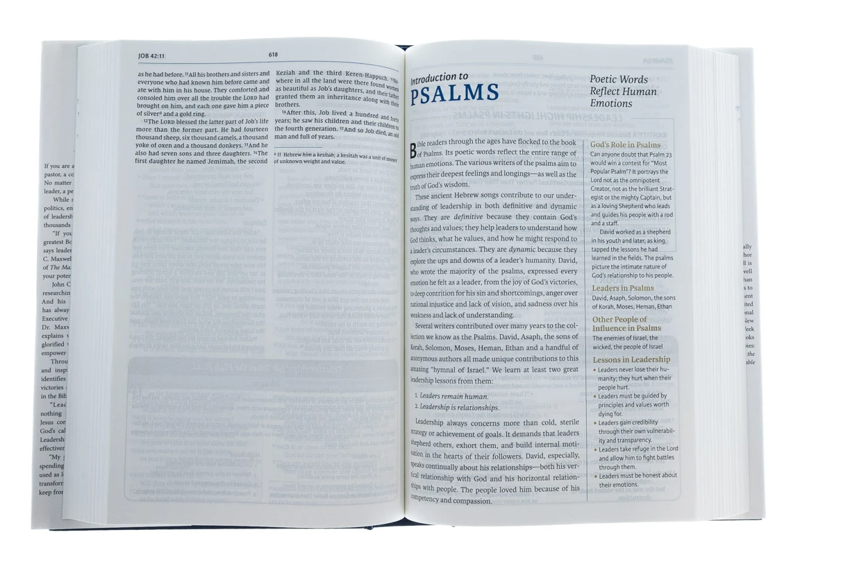 NIV, Maxwell Leadership Bible, Hardcover, Comfort Print 4 NIV, Maxwell Leadership Bible, Hardcover, Comfort Print - Image 2