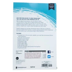 NIV, Bible For Teens, Thinline Edition, Leathersoft, Pink -Books Shop 210 0531 5