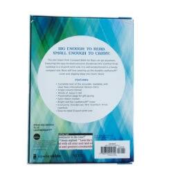 NIV Giant-Print Compact Bible For Boys, Leather-look, Blue/Yellow -Books Shop 210 0577 5 2