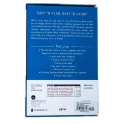 NIV Thinline Navy Bible, Bonded Leather -Books Shop 210 0607 4 1