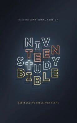 NIV Teen Study Bible, Hardcover, Navy