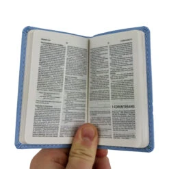 NIV Tiny Testament Bible, New Testament – Blue -Books Shop 210 0641 2 1