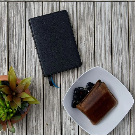 NKJV Compact Bible, MacLaren Series, Genuine Leather Black 5 NKJV Compact Bible, MacLaren Series, Genuine Leather Black - Image 3