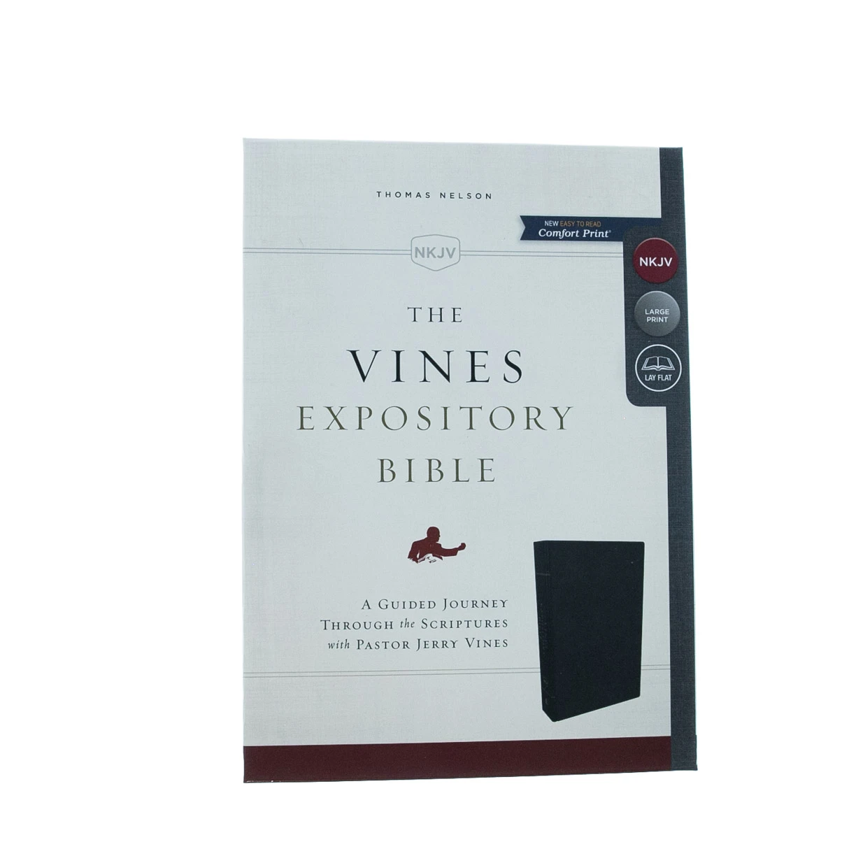NKJV Vines Expository Bible Leathersoft, Black, Comfort Print 4 NKJV Vines Expository Bible Leathersoft, Black, Comfort Print - Image 2