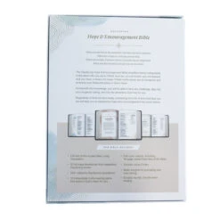 NLT Dayspring Hope & Encouragement Bible-Navy Blue LeatherLike -Books Shop 212 0059 5