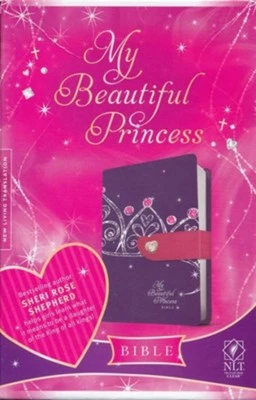 NLT2 My Beautiful Princess Bible-Purple Crown/Pink TuTone 3 NLT2 My Beautiful Princess Bible-Purple Crown/Pink TuTone