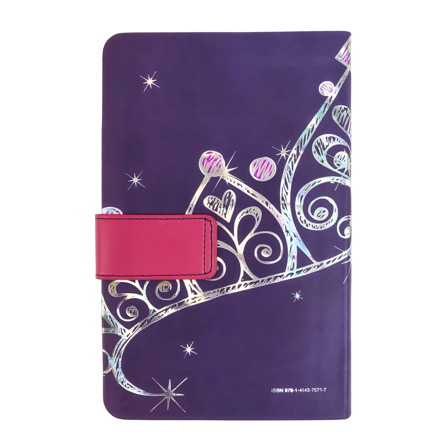 NLT2 My Beautiful Princess Bible-Purple Crown/Pink TuTone 6 NLT2 My Beautiful Princess Bible-Purple Crown/Pink TuTone - Image 4