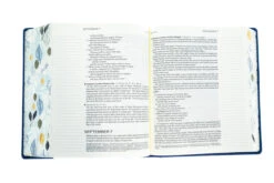 NLT2 One Year Chronological Bible Creative Expressions -Deluxe Blue Hardcover -Books Shop 212 0148 4