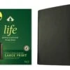 NLT Life Application Study Bible, Third Edition, Large Print Black Leather -Books Shop 212 0185 0 1