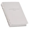 NLT White Full Grain Leather Spiritual Growth Bible -Books Shop 212 0201 0