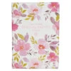 NLT Pink Floral Faux Leather Spiritual Growth Bible -Books Shop 212 0203 0