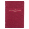 NLT Berry Faux Leather Spiritual Growth Bible -Books Shop 212 0211 0 1