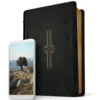 Filament Bible NLT -Leatherlike, Black, Indexed: The Print+digital Bible -Books Shop 212 1151 0