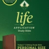 NLT Life Application Study Bible, Third Edition, Personal Size LeatherLike, -Books Shop 212 1157 0