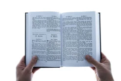 English/German New Testament Large Print 8.5 X 5.5 X 1.5 -Hardcover -Books Shop 215 0019 1