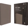 NET Bible, Journal Edition, Cloth Over Board, Gray, Comfort Print -Books Shop 221 0003 0