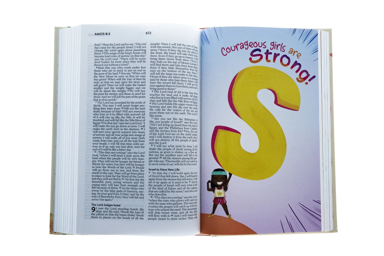 A To Z Devotional Bible For Courageous Girls: New Life Version 6 A To Z Devotional Bible For Courageous Girls: New Life Version - Image 4