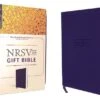 NRSVUE Gift Bible, Leathersoft, Blue, Comfort Print -Books Shop 226 0013 0 1