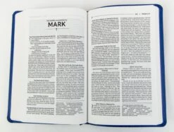 NRSVUE Gift Bible, Leathersoft, Blue, Comfort Print -Books Shop 226 0013 2 1