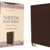 NRSVUE Holy Bible, Personal Size, Leathersoft, Brown, Comfort Print -Books Shop 226 0019 0