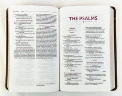 NRSVUE Holy Bible, Personal Size, Leathersoft, Brown, Comfort Print -Books Shop 226 0019 2