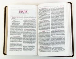 NRSVUE Holy Bible, Personal Size, Leathersoft, Brown, Comfort Print -Books Shop 226 0019 3