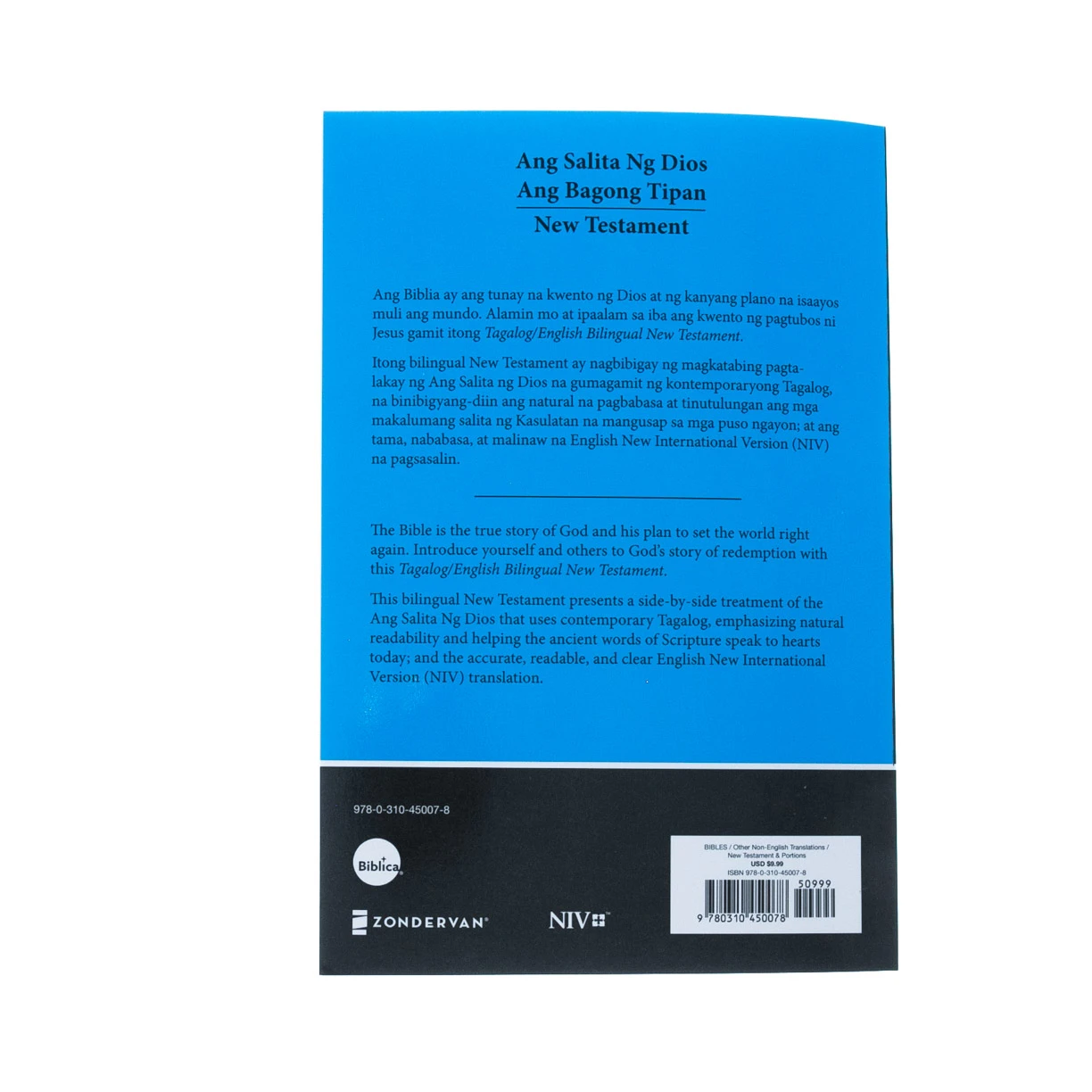 Tagalog, NIV, Tagalog/English Bilingual New Testament, Paperback 3 Tagalog, NIV, Tagalog/English Bilingual New Testament, Paperback